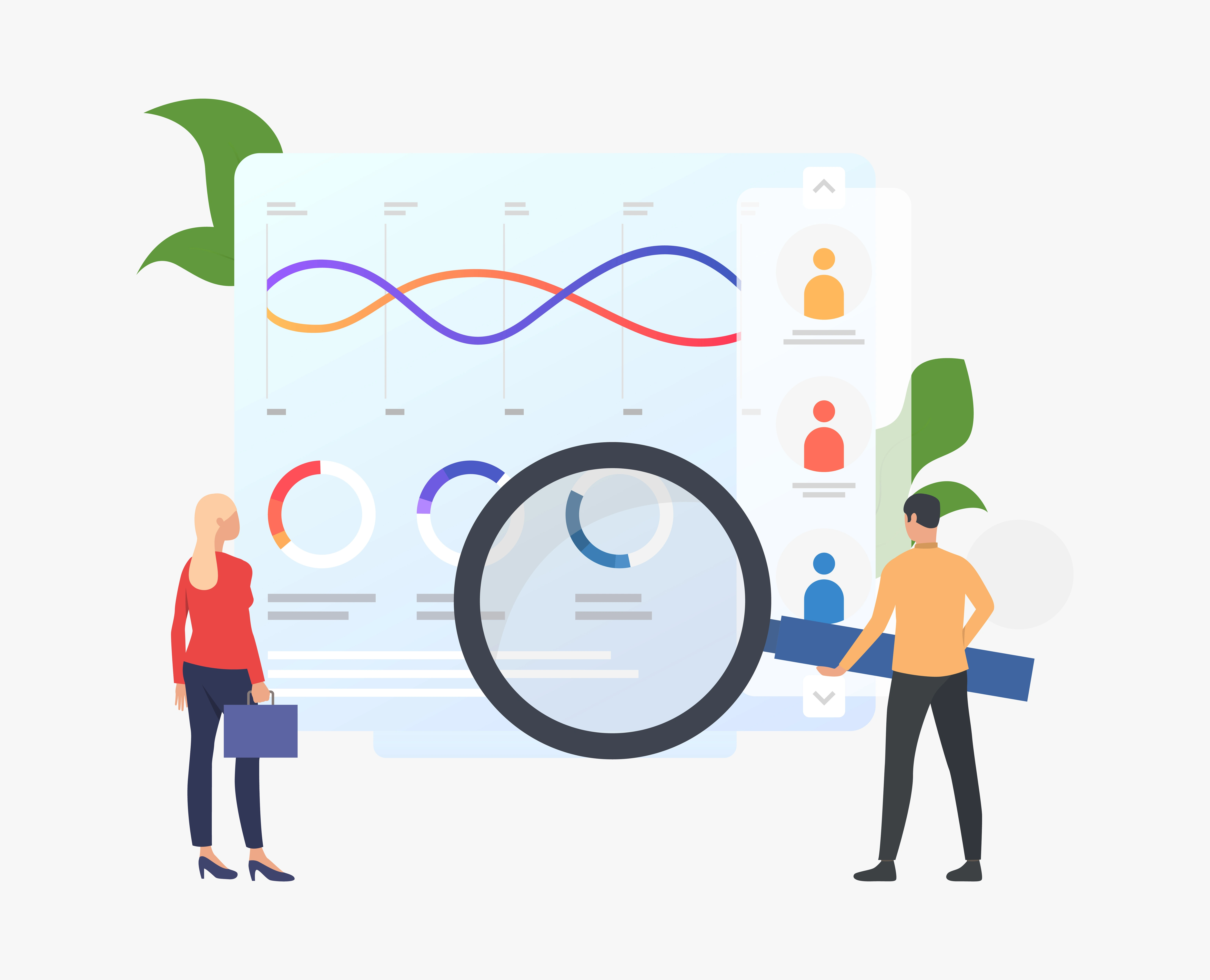 Icon representing insight-driven hiring